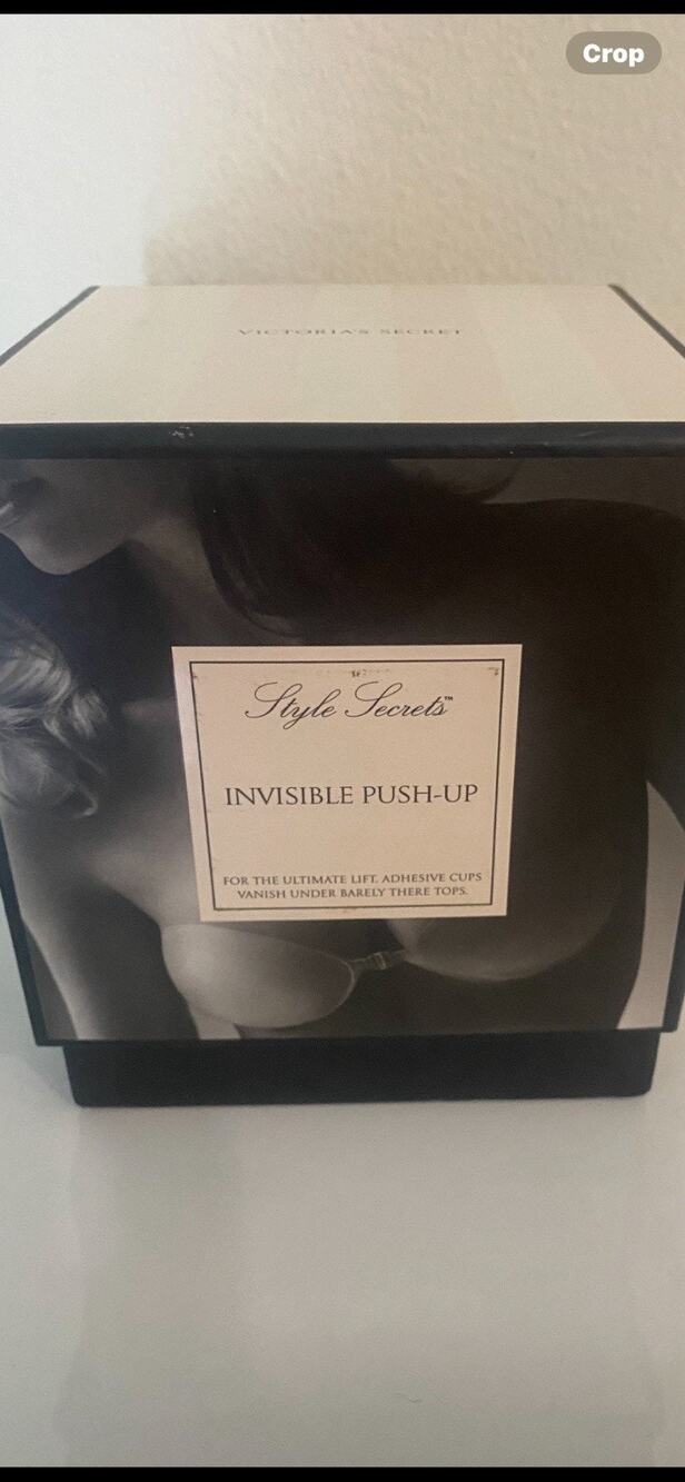Victoria’s Secret Invisible Push Up Bra Silicone Size A